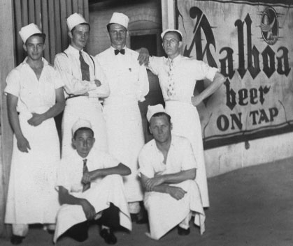 Eric and crew proudly sell Balboa Beer