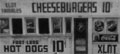 Eric's footlong hot dogs were how much?