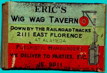 Eric's match boxes got him alot of business